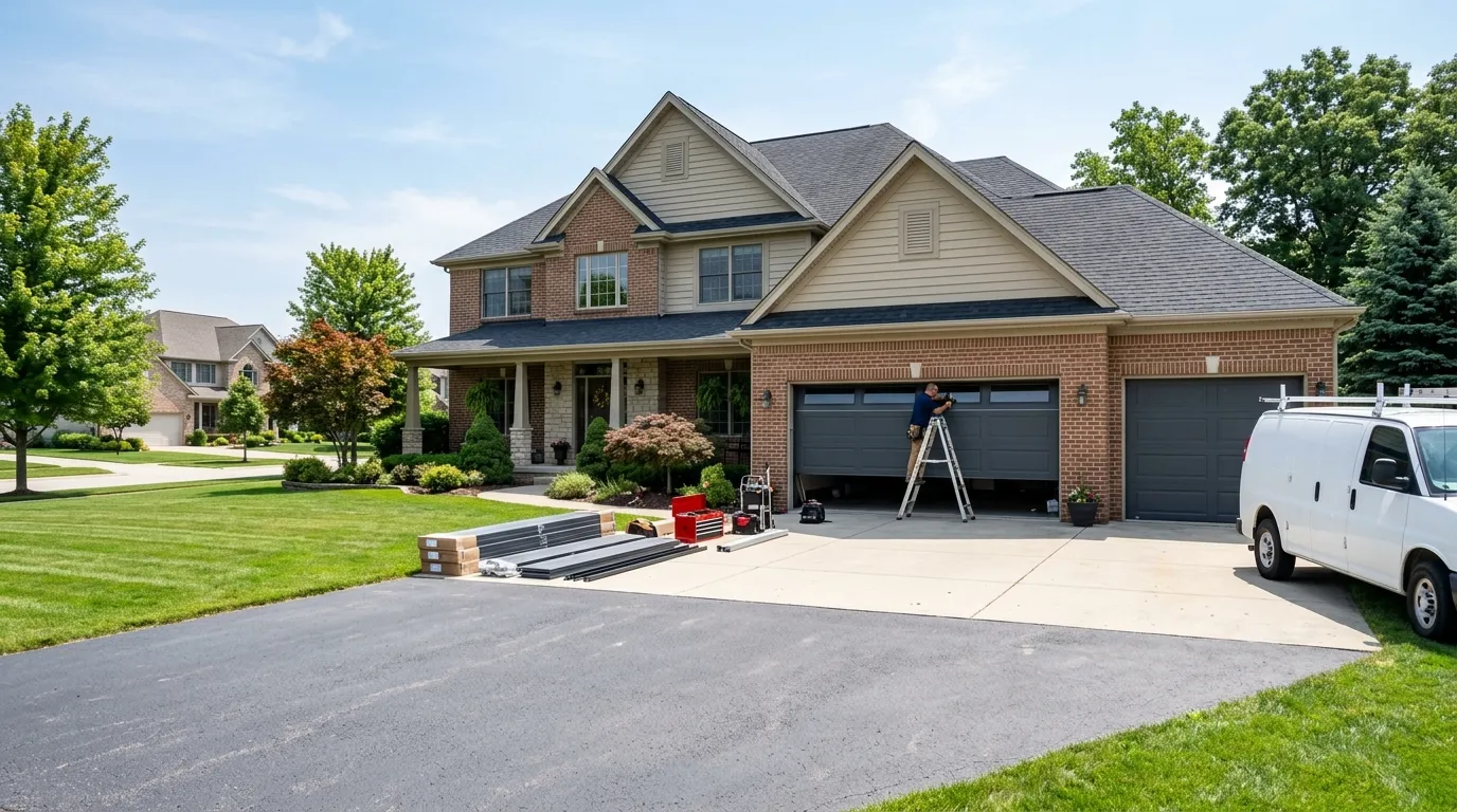 Commercial Garage Door in Strongsville