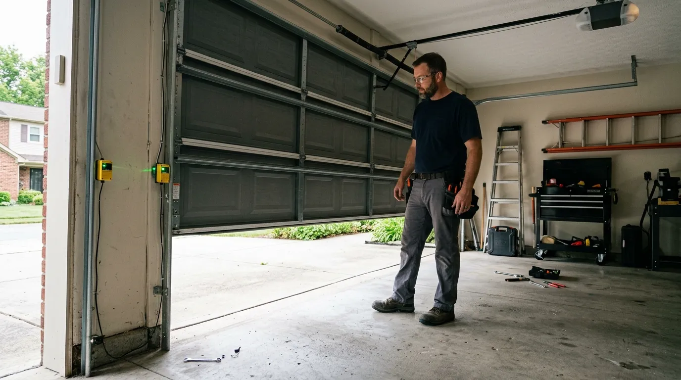 Repaired & tested - Strongsville garage door service