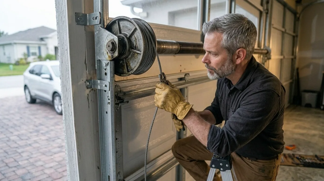 Repaired & tested - Strongsville garage door service
