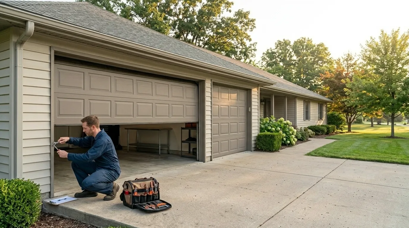 Garage Door Service in Strongsville