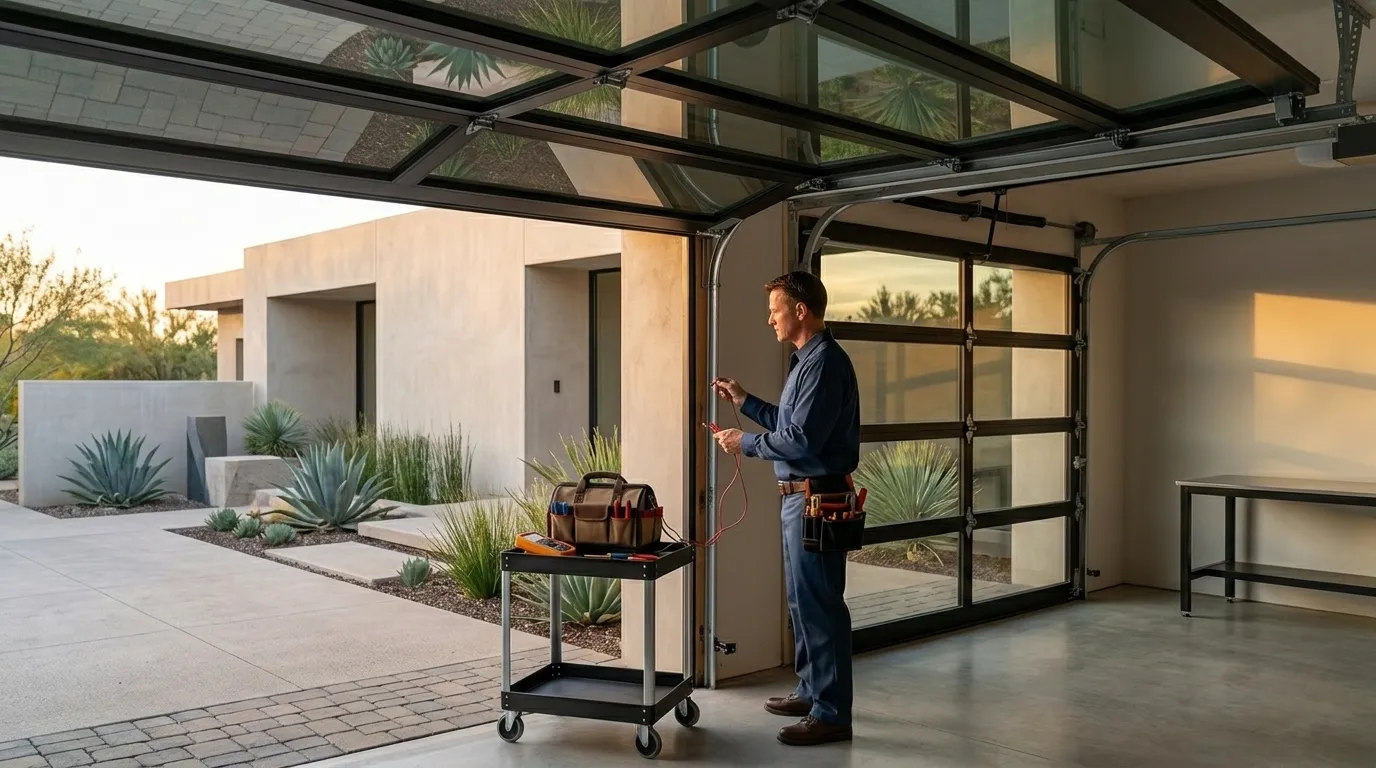 On-site diagnosis - Strongsville garage door service